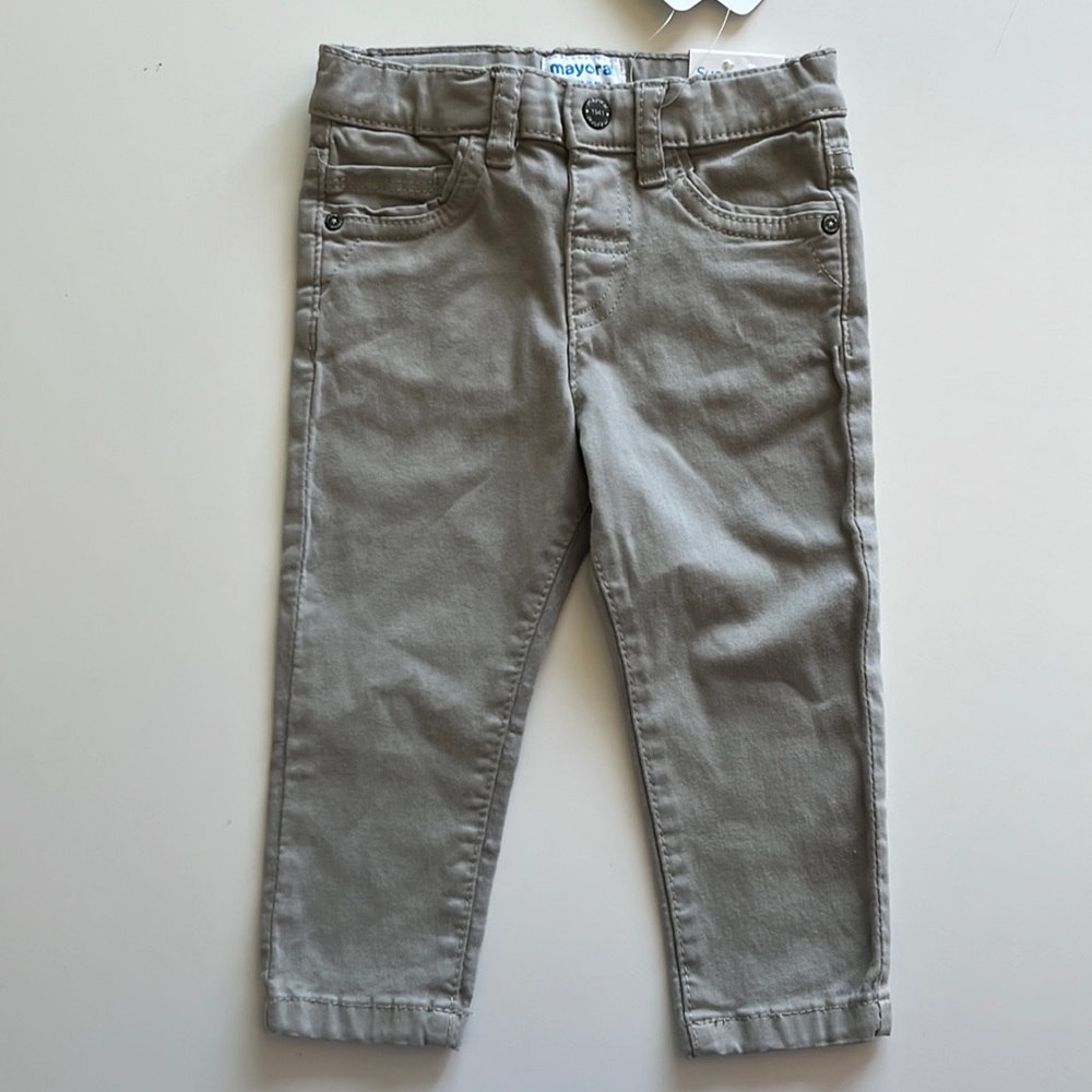 9M Baby Boy Grey Pants by Mayoral